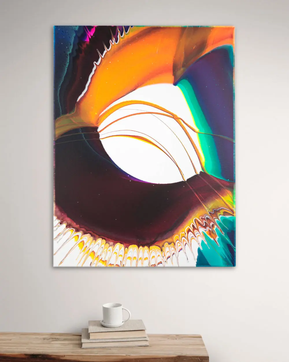 Arise the Colors Fine Art Painting 60x80cm Tiktusart